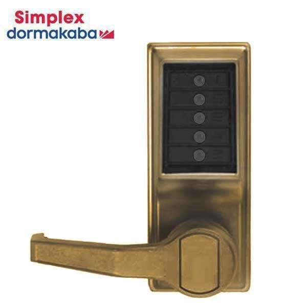 Kaba 1000 series, right hand, Cylindrical Lock, Combination Entry, and Key Override, Cylindrical 1?2